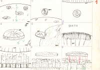 Duke Nukem storyboard